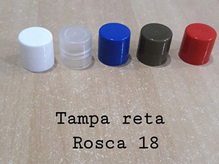 Tampa reta Rosca 18