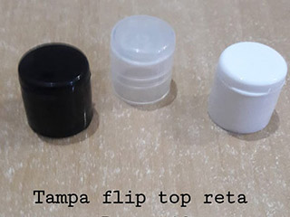 Tampa flip top reta Rosca 18